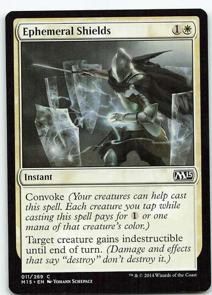 Ephemeral Shields - Core Set 2015 #011/269