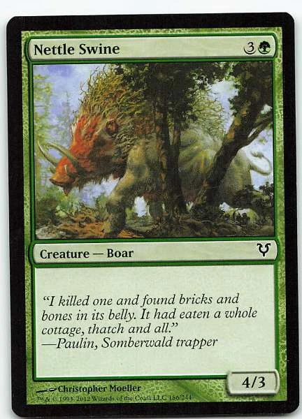 Nettle Swine - Avacyn Restored #156/244