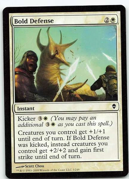 Bold Defense - Zendikar #3/249