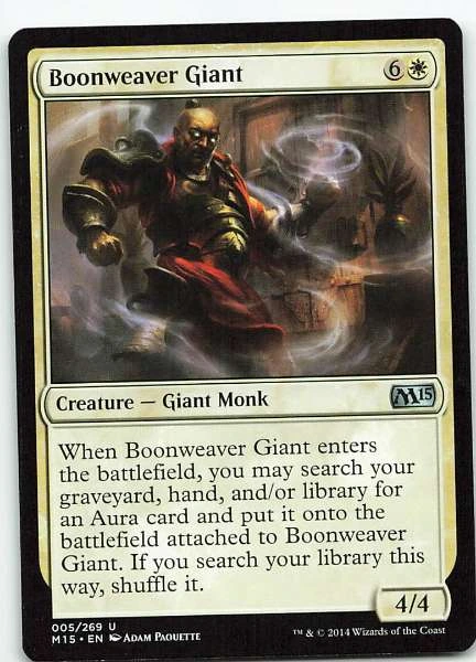 Boonweaver Giant - Magic 2015 #005/269