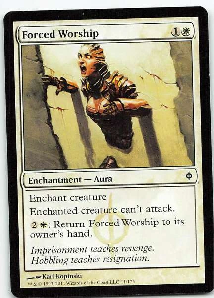 Forced Worship - New Phyrexia #11/175