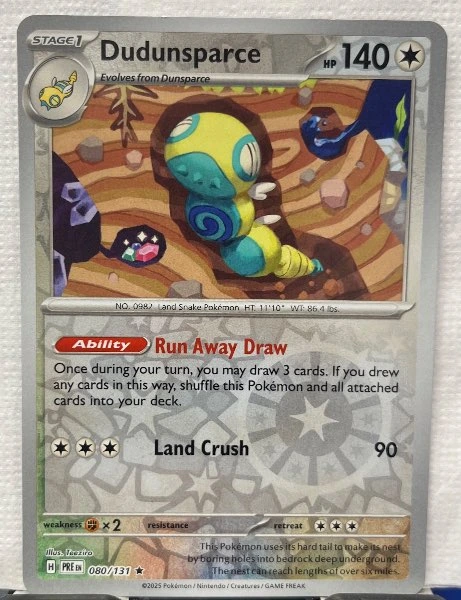 Dudunsparce - Prismatic Evolutions #080/131