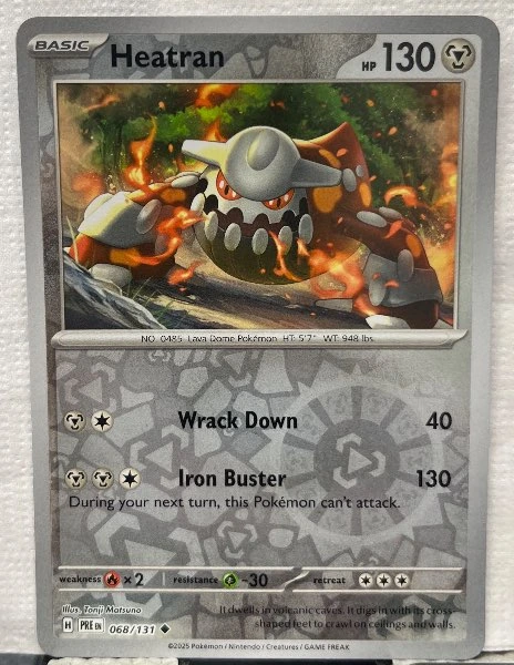 Heatran - Prismatic Evolutions #068/131