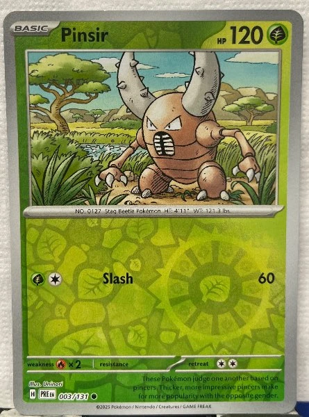 Pinsir - Prismatic Evolutions #003/131