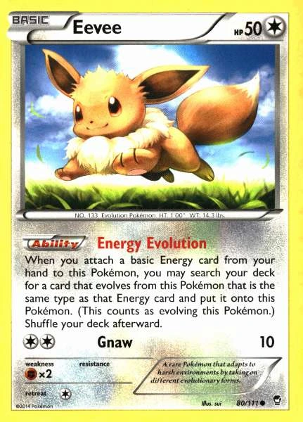 Eevee - Furious Fists #80/111