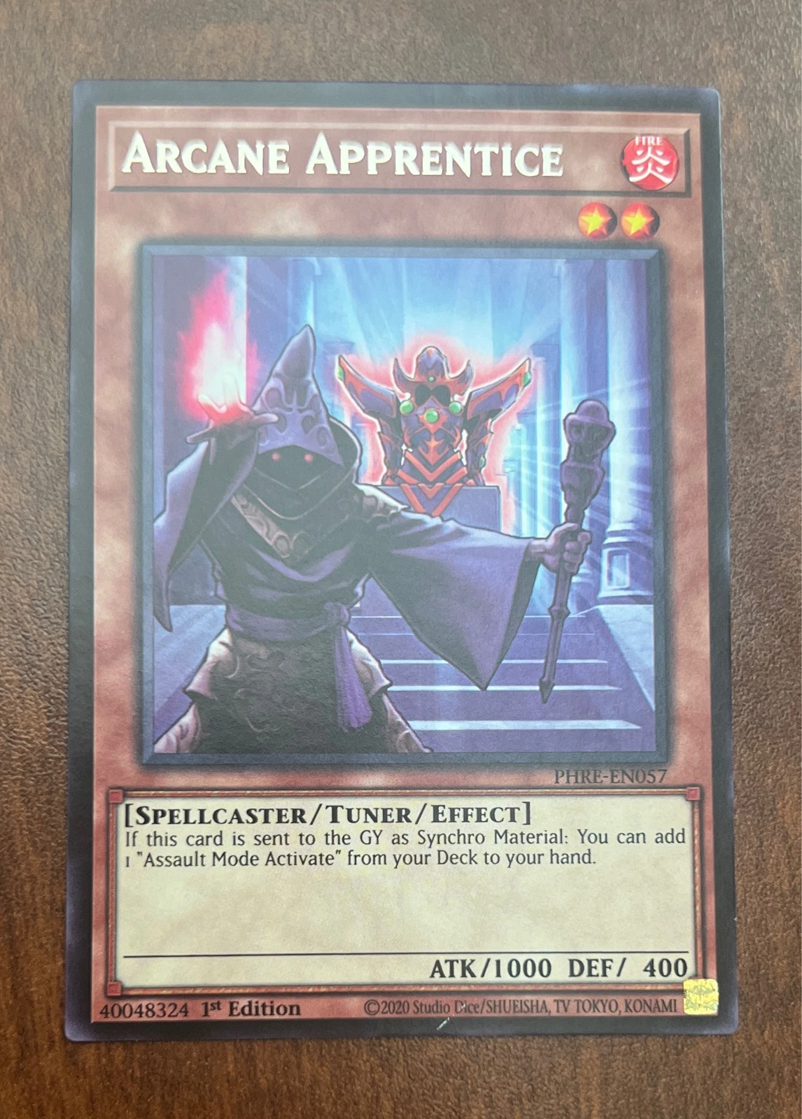 Arcane Apprentice - Phantom Rage #PHRE-EN057