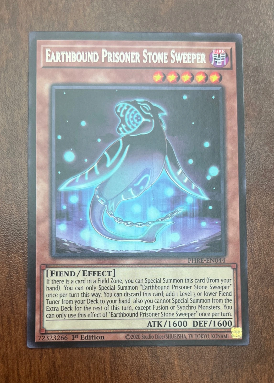 Earthbound Prisoner Stone Sweeper - Photon Hypernova #PHRE-EN044