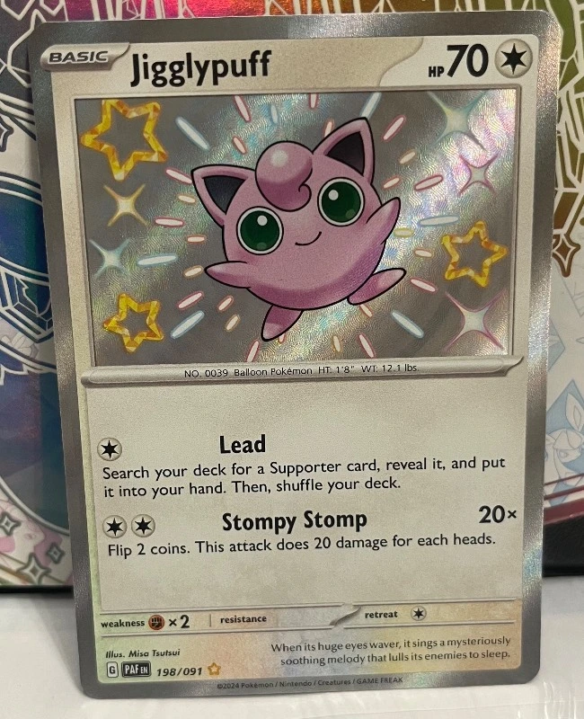 Jigglypuff - Paldean Fates #198/091