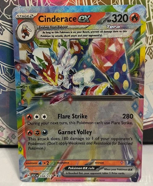 Cinderace ex - Ascended Heroes #038/217