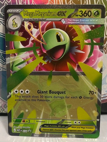 Mega Meganium ex - Ascended Heroes #034