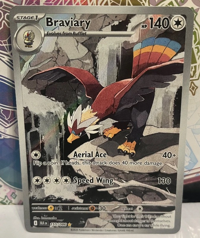 Braviary - Black Bolt #155/086