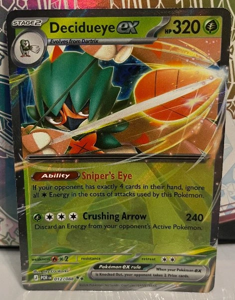 Decidueye ex - Prize Pack Series 9 #012/088