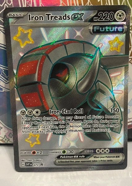 Iron Treads ex - Scarlet & Violet Black Star Promos #073